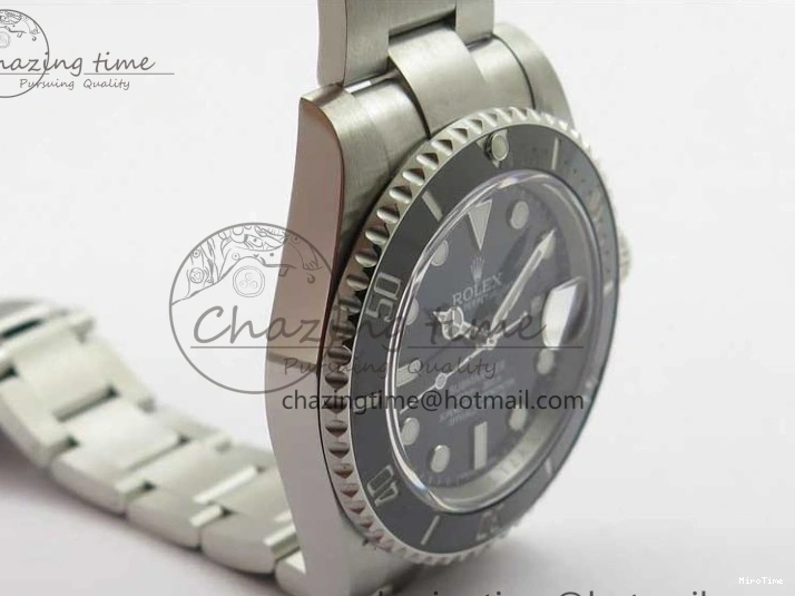 MiroTime 0409 Submariner 116610 LN Black Ceramic ZRF 1:1 Best Edition on SS Bracelet VR3135 (CF Bezel) Contemporary 2758